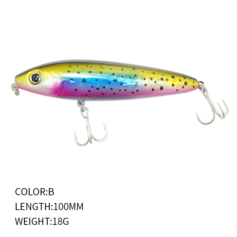 100mm 18g Pencil Bait Floating - Fishing Lure Topwater 评论和价格