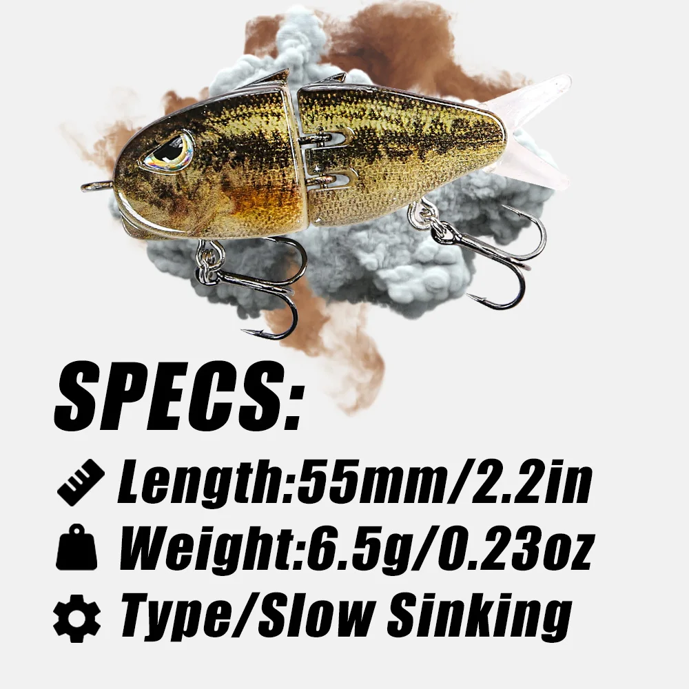 B&U Slow Sinking Fishing Lure  - Fishing Lure Popper 评论和价格