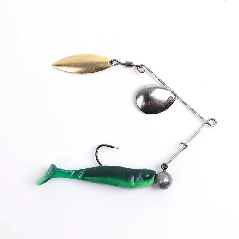 OUTKIT 5pcs 2.5g Spinner Fishi - Fishing Lure Buzzbait 评论和价格