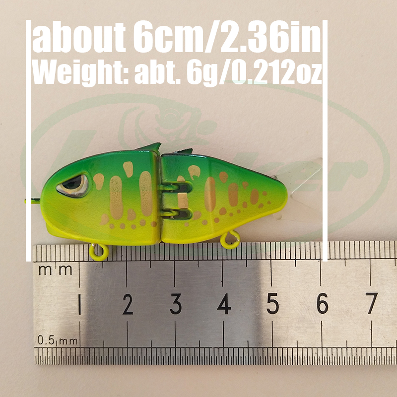 Lunker Joint Lure Hard Swim Ba - Fishing Lure Popper 评论和价格