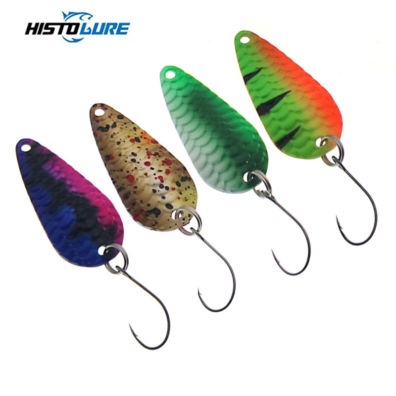 Fishing Trout Spoon Single Hoo - Fishing Lure Spinner 评论和价格