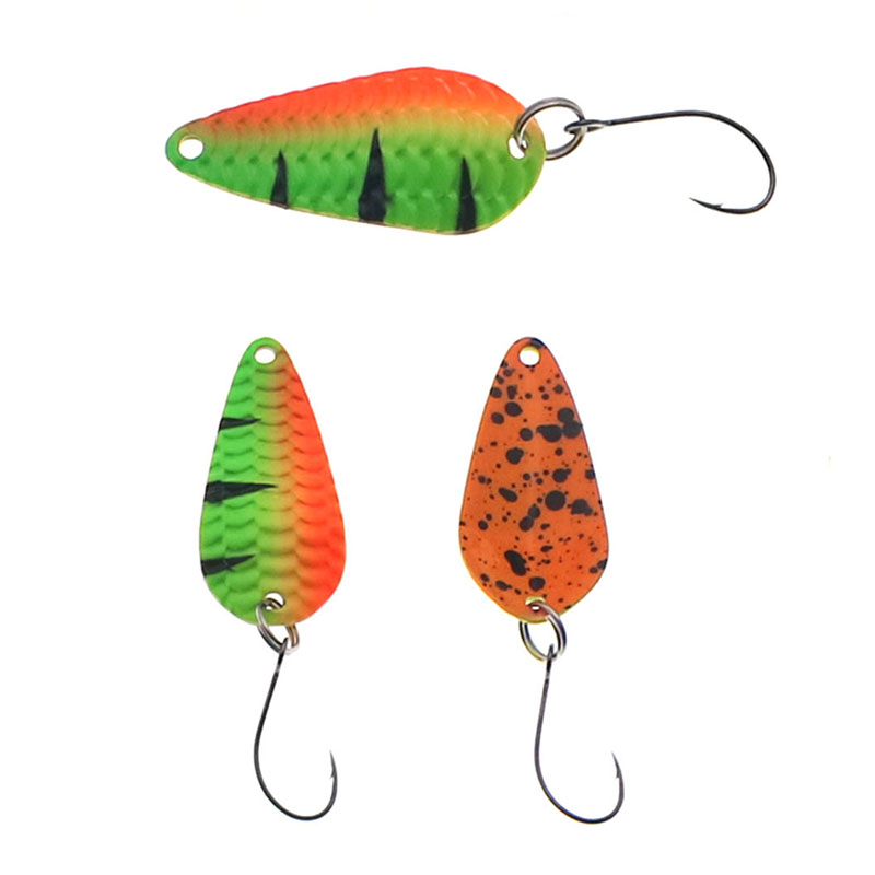 Fishing Trout Spoon Single Hoo - Fishing Lure Spinner 评论和价格