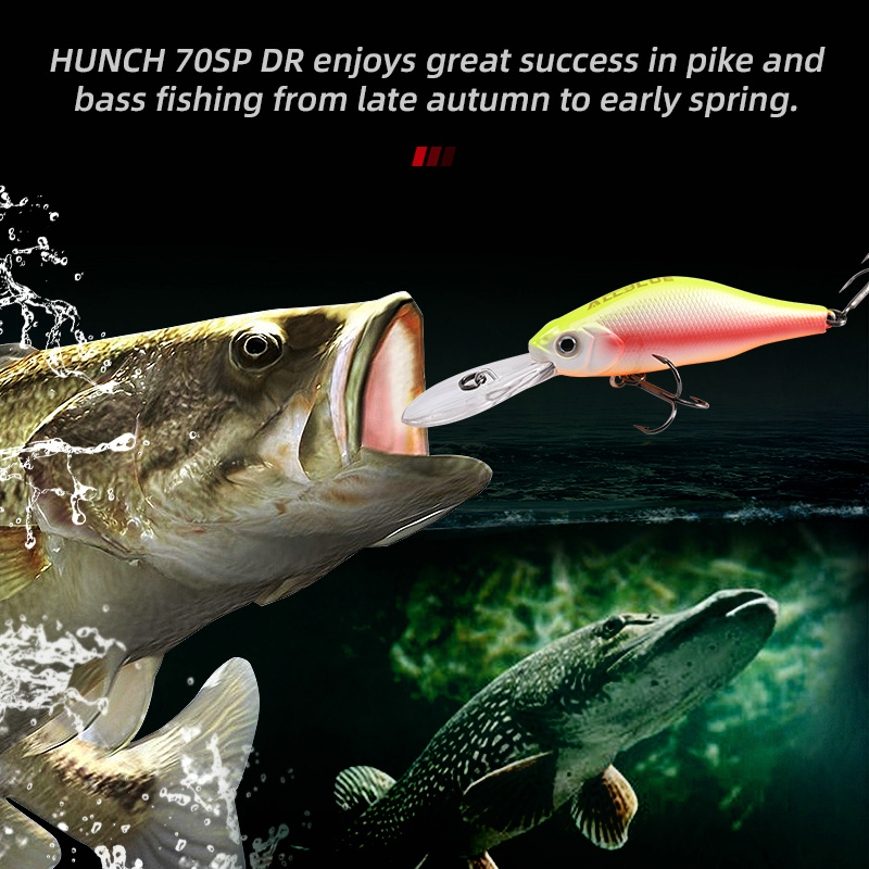 ALLBLUE HUNCH 70SP DR Professi - Fishing Lure Spoon 评论和价格