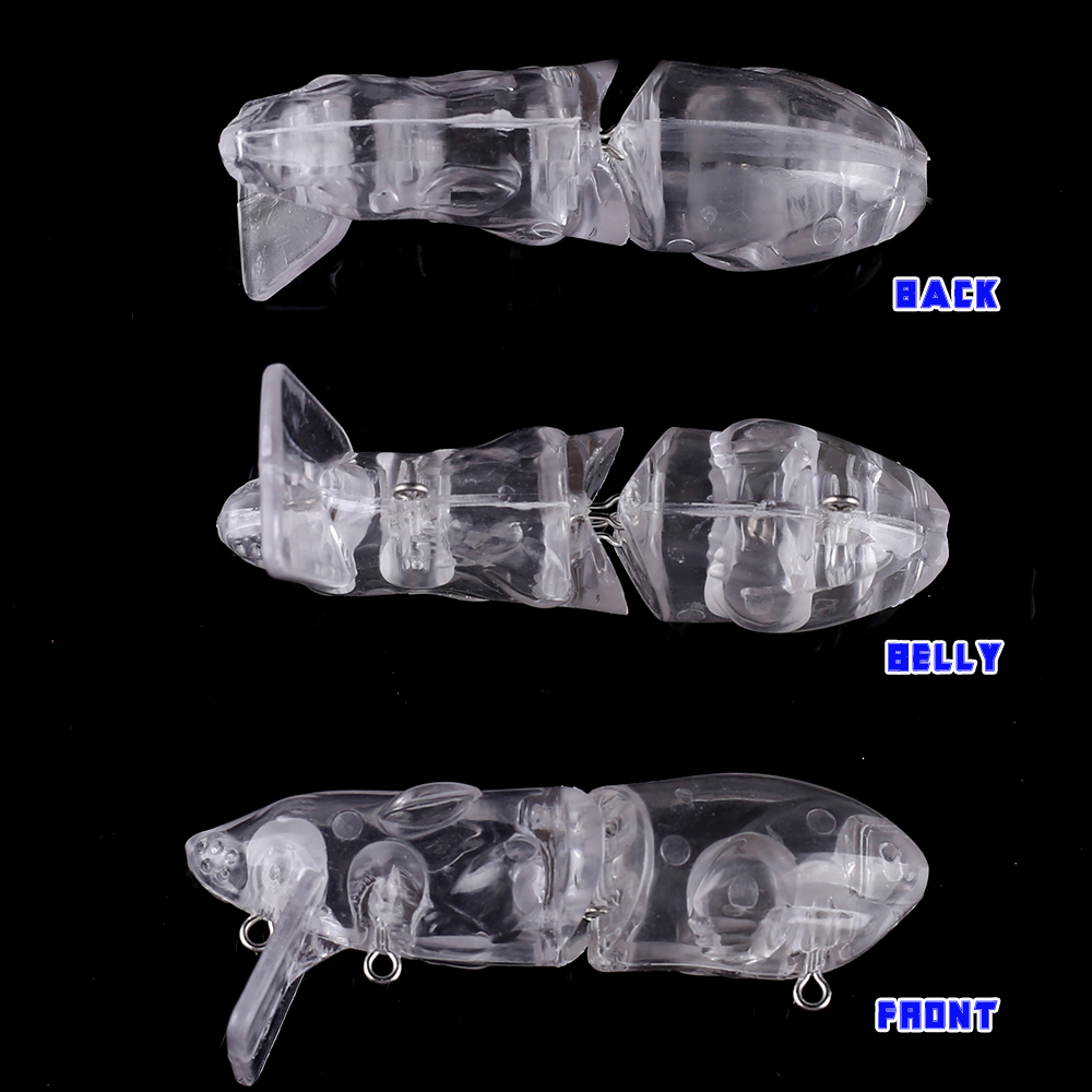 Magnisher 5PCS/LOT Unpainted R - Fishing Lure Popper 评论和价格