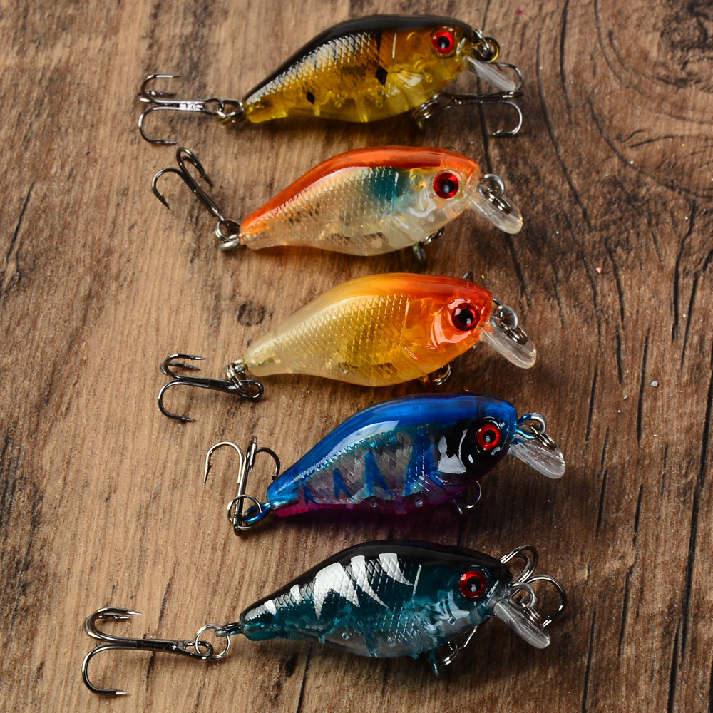 5pcs Floating Crankbaits Bait  - Fishing Lure Jerkbait 评论和价格