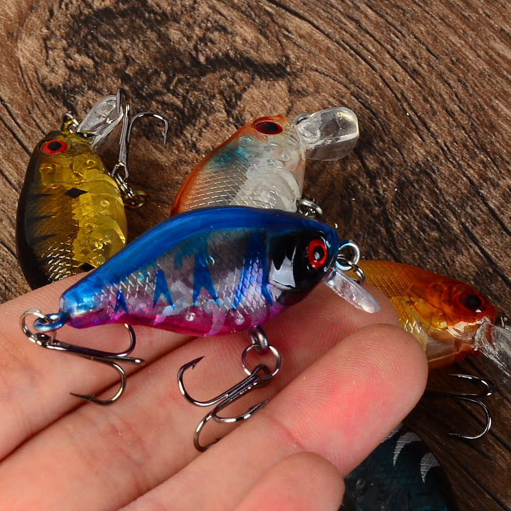 5pcs Floating Crankbaits Bait  - Fishing Lure Jerkbait 评论和价格