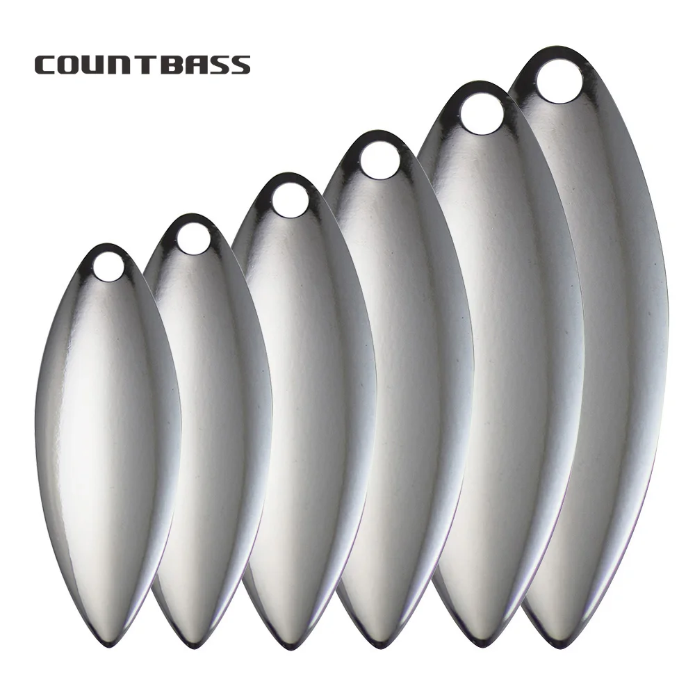 Countbass 50pcs Size 1-6 Nicke - Fishing Lure Spinner 评论和价格