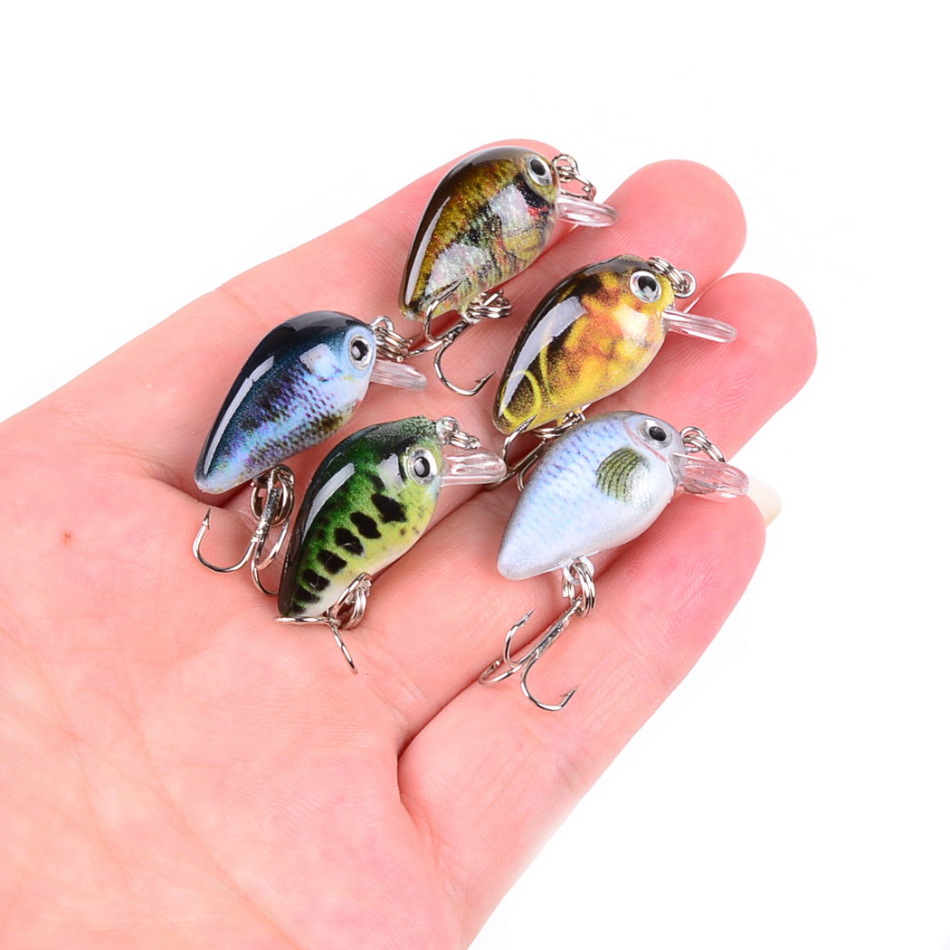 30mm 2g Crazy wobbler Mini Top - Fishing Lure Crankbait 评论和价格